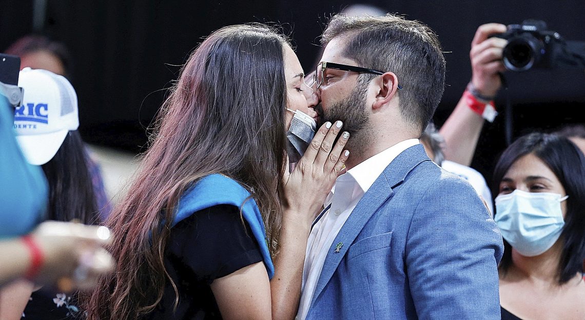 Gabriel Boric Closing Campaign Rally In Santiago