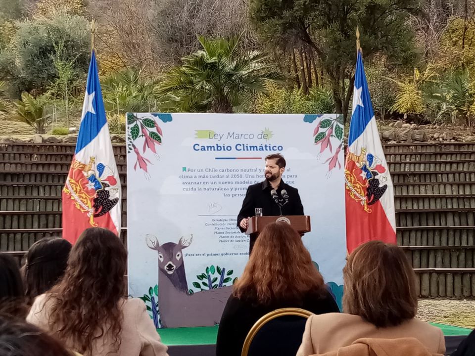 Pdte Ley Cambio Climático