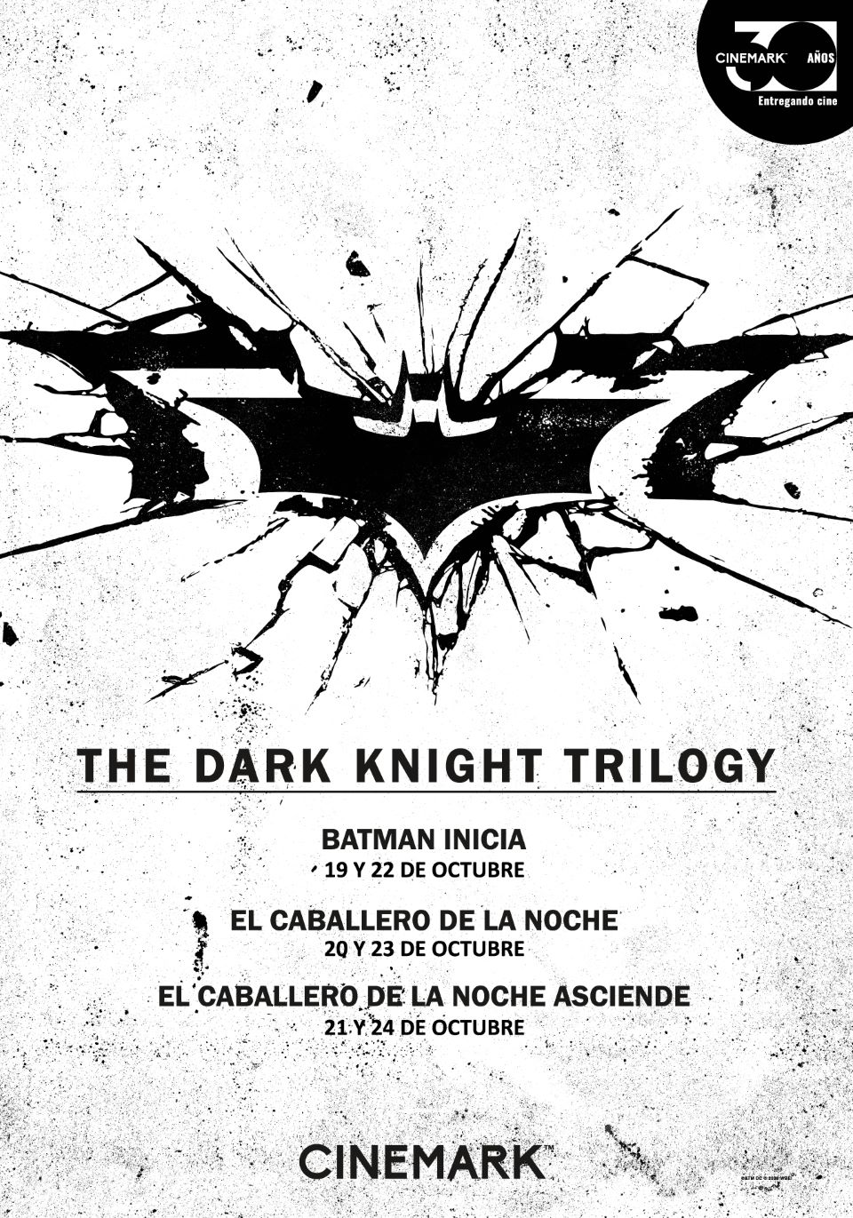 Afiche Cinemark Batman