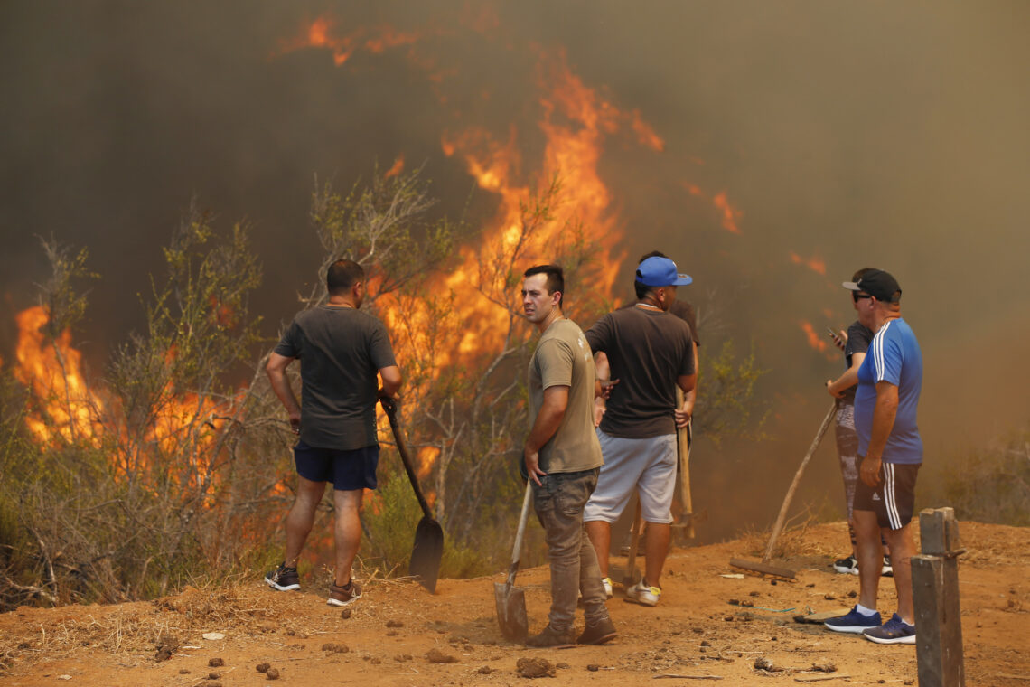 Incendio Se Propaga En El Sector De Villa Olimpca En Viña Del Mar