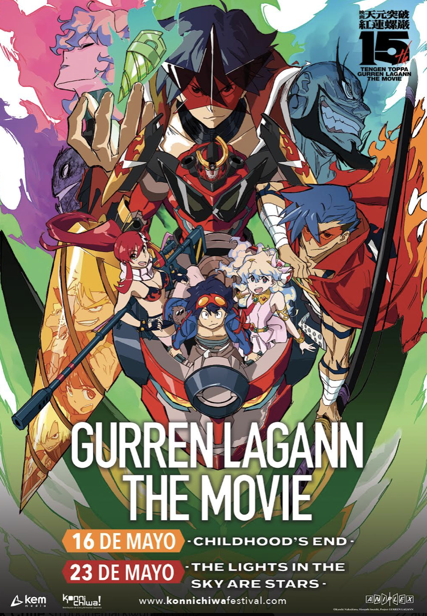 Poster Gurren Lagann The Movie (1)