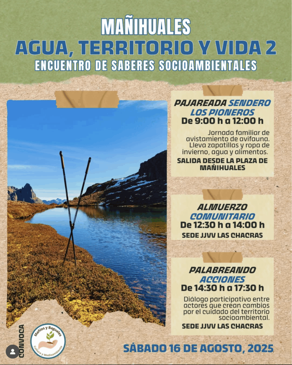 Afiche actividad alto mañihuales