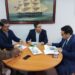 Robinson flores en reunión