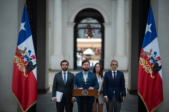 Gendarmería y ministros